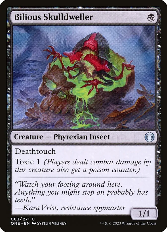 Bilious Skulldweller Front Face