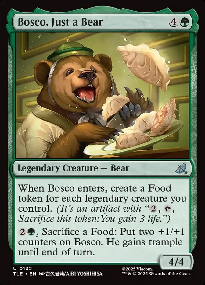 Bosco, Just a Bear Front Face