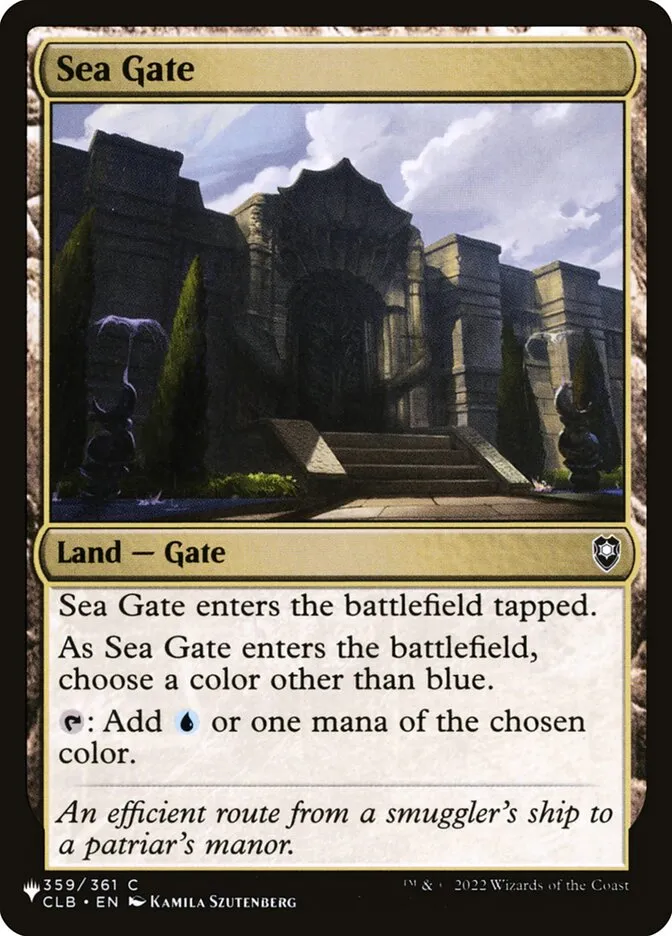 Sea Gate Front Face
