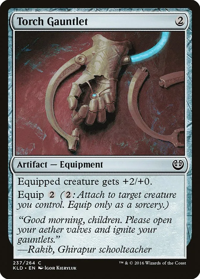 Torch Gauntlet Front Face