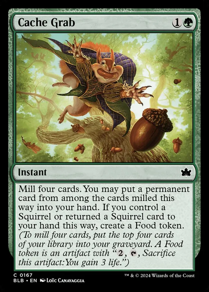 Cache Grab Front Face