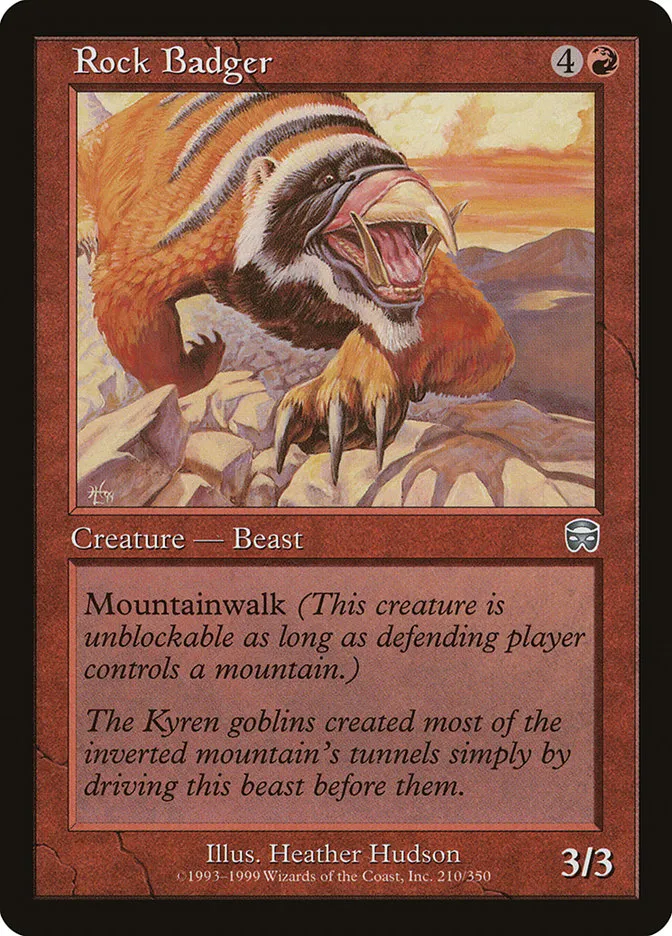 Rock Badger Front Face