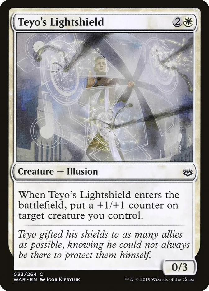 Teyo's Lightshield Front Face
