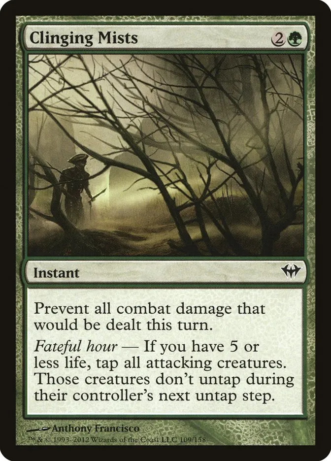 Clinging Mists Front Face