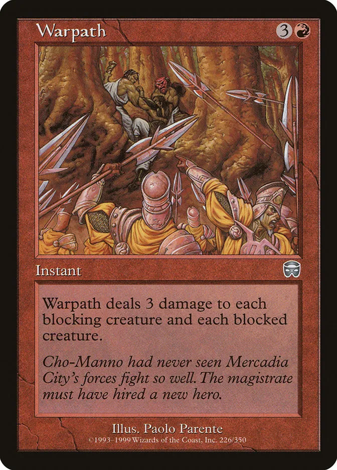 Warpath Front Face