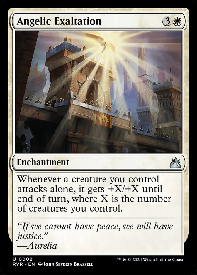 Angelic Exaltation Front Face