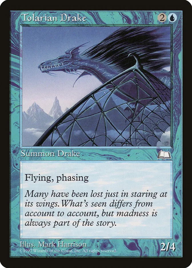 Tolarian Drake Front Face