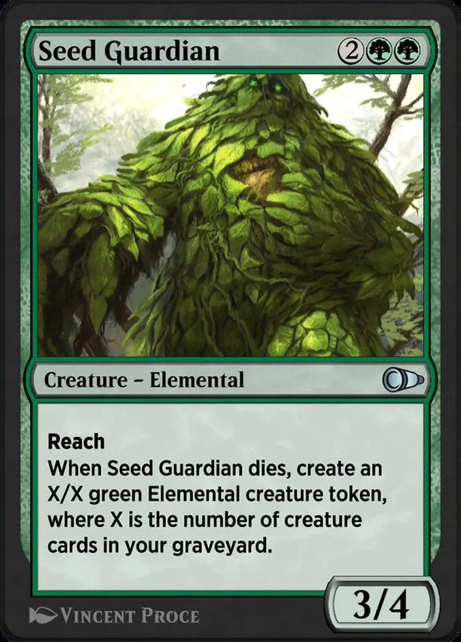 Seed Guardian Front Face