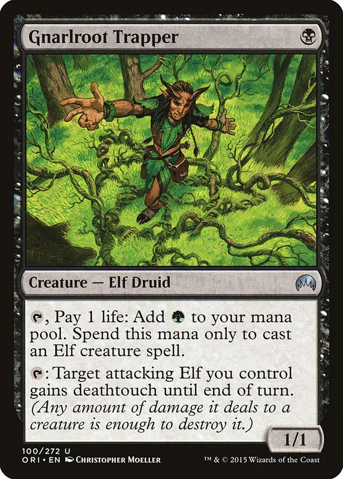 Gnarlroot Trapper Front Face
