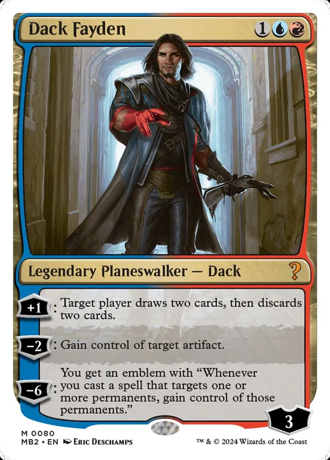 Dack Fayden Front Face