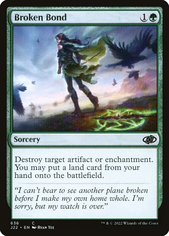 Broken Bond Front Face