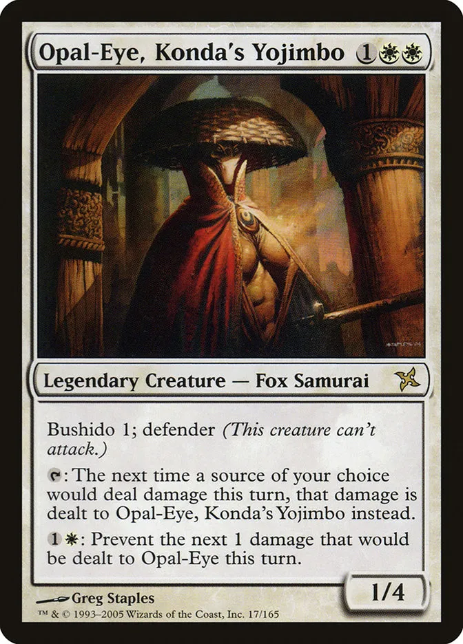 Opal-Eye, Konda's Yojimbo Front Face