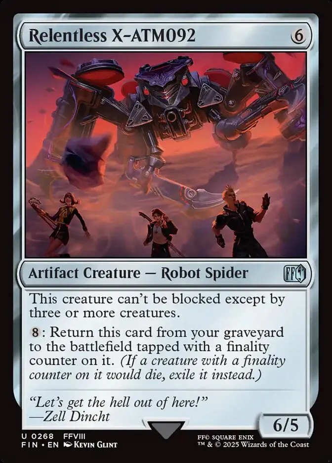 Relentless X-ATM092 Front Face