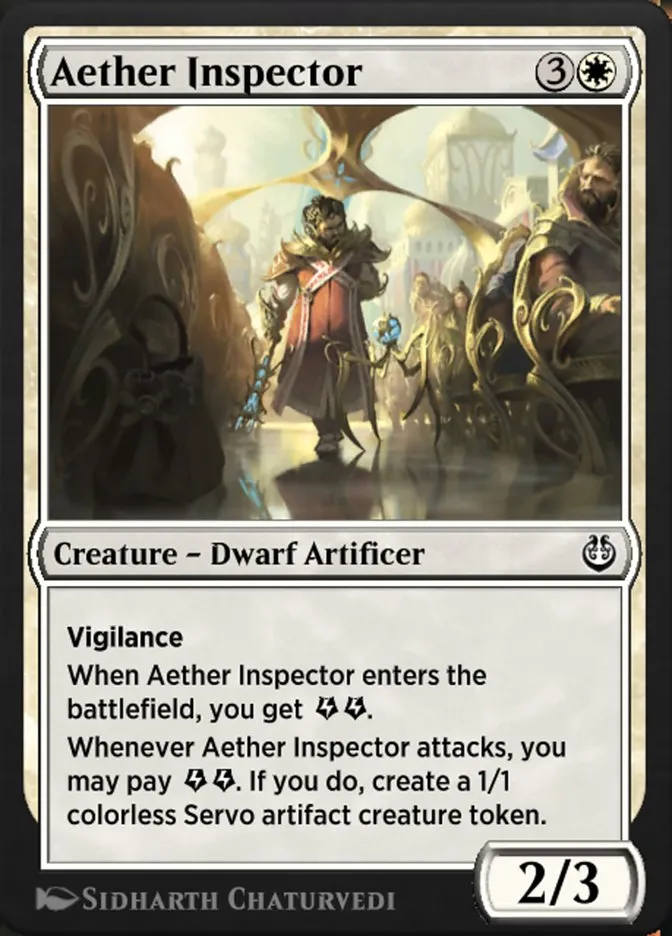 Aether Inspector Front Face