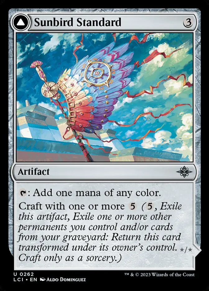 Sunbird Standard // Sunbird Effigy Front Face