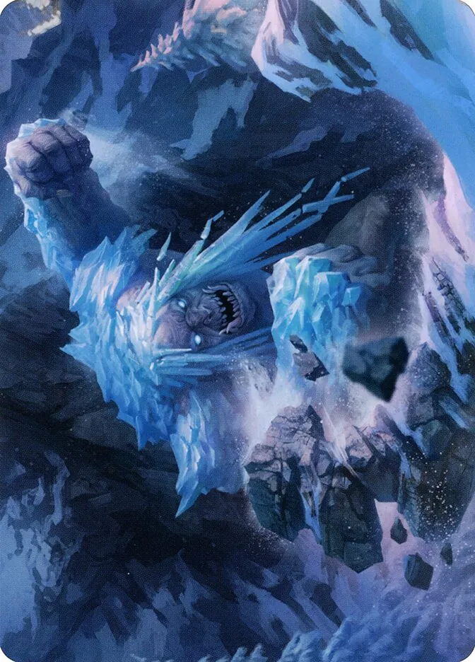 Icehide Troll // Icehide Troll Front Face