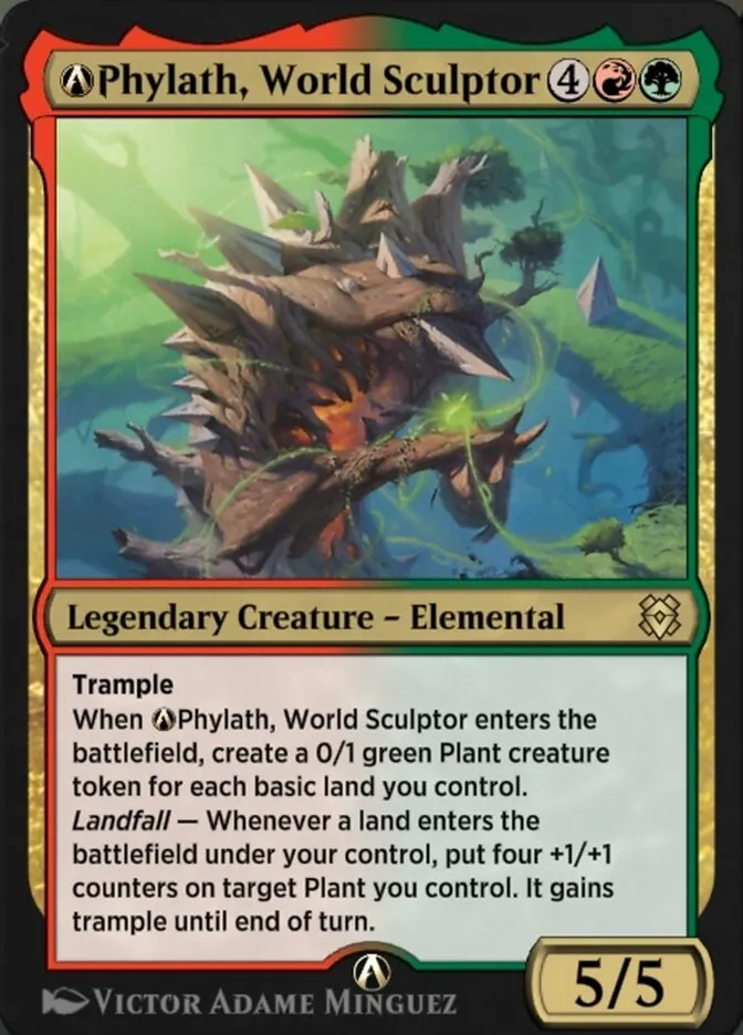 A-Phylath, World Sculptor Front Face
