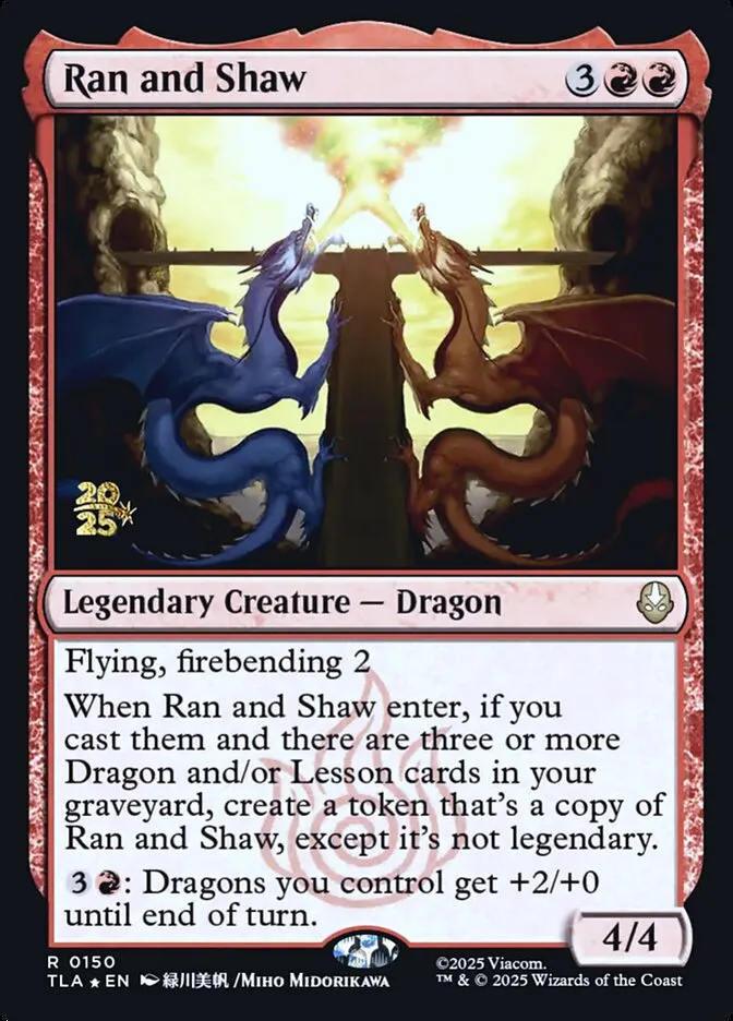 Ran and Shaw Front Face