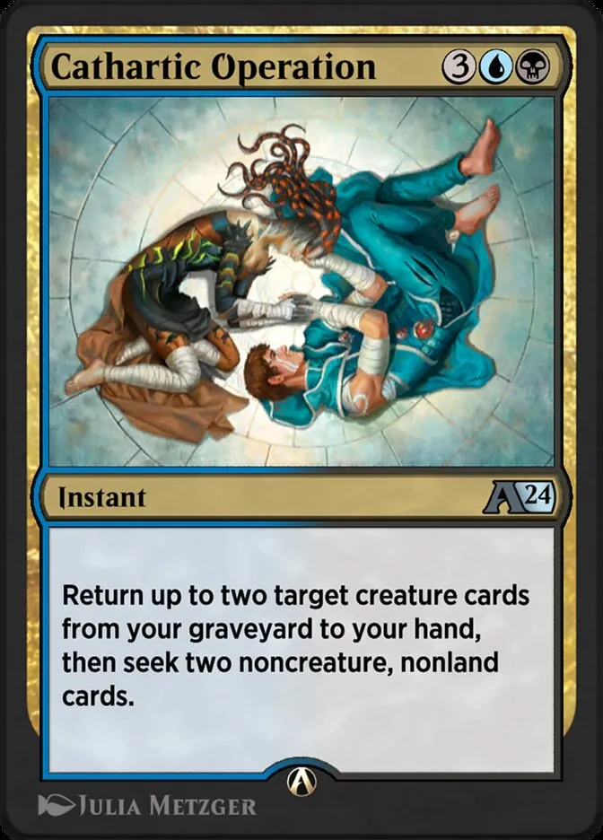 Cathartic Operation Front Face