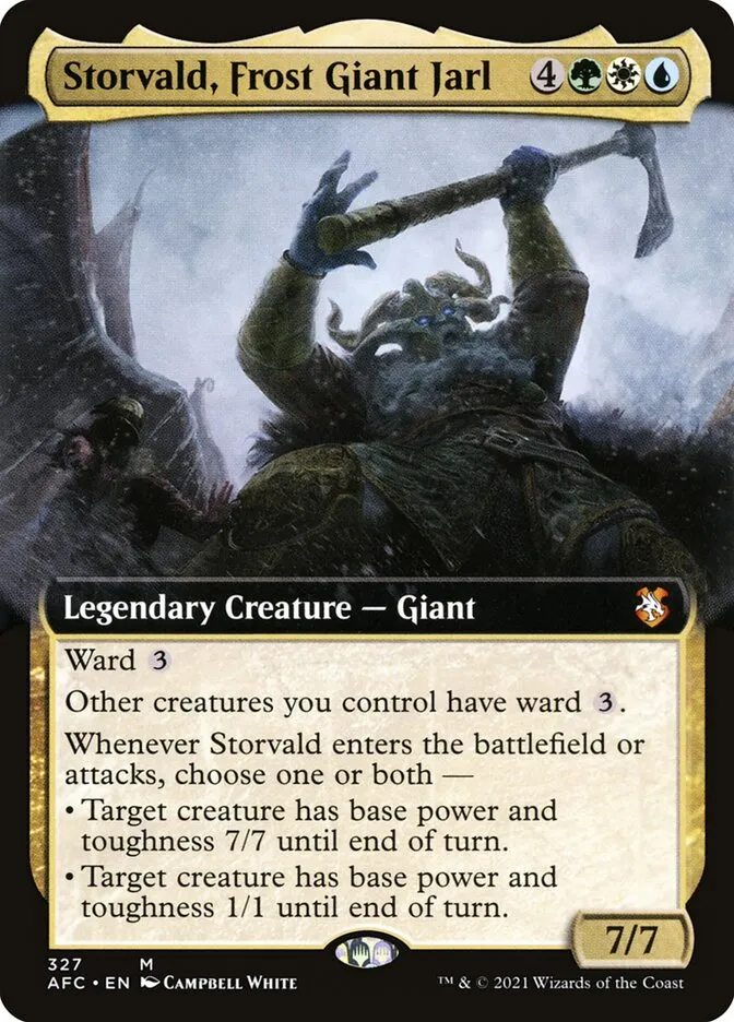 Storvald, Frost Giant Jarl Front Face