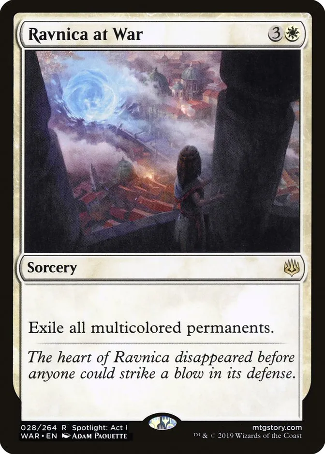 Ravnica at War Front Face