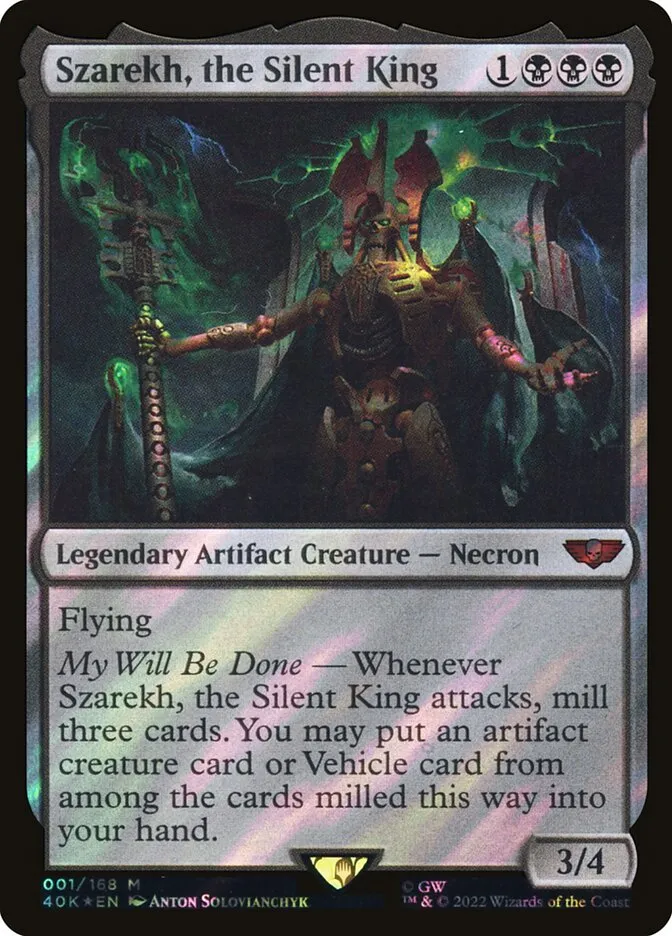 Szarekh, the Silent King Front Face