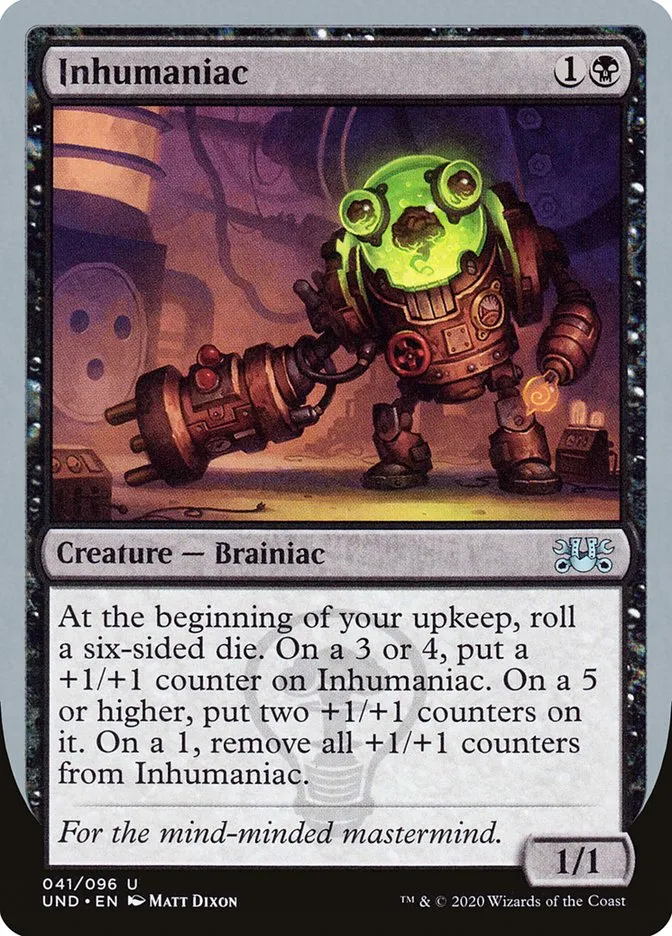 Inhumaniac Front Face