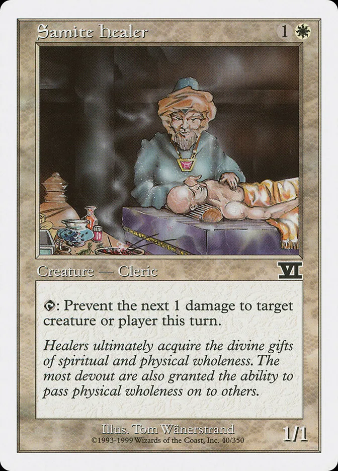 Samite Healer Front Face