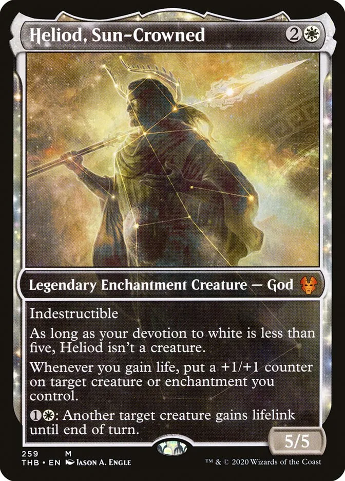 Heliod, Sun-Crowned Front Face