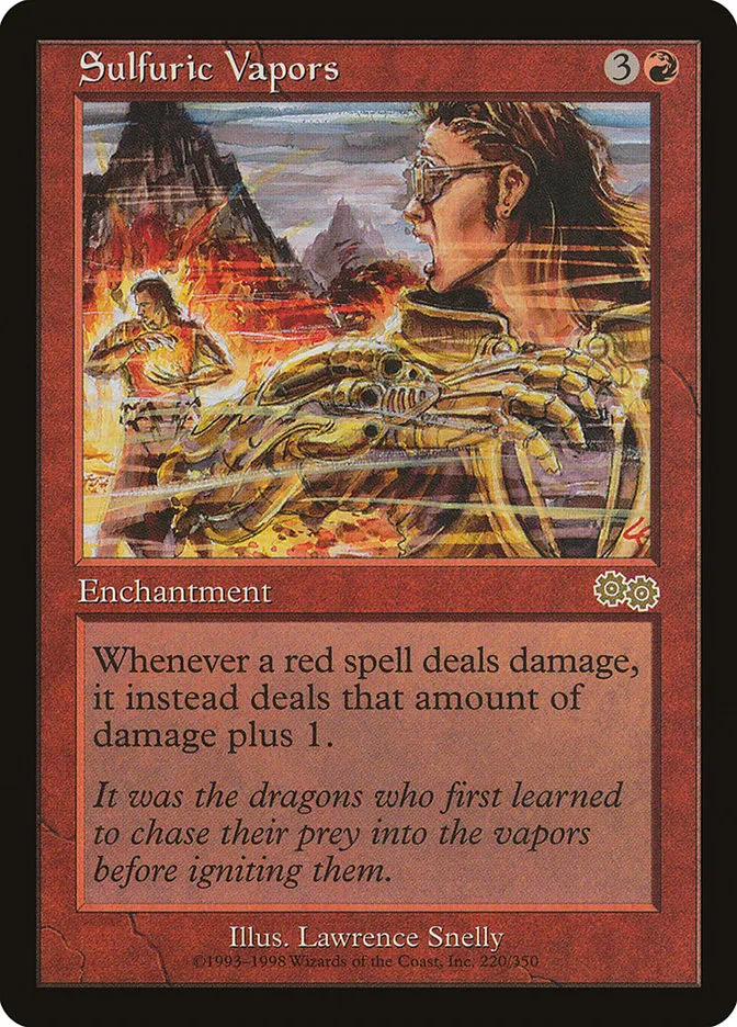 Sulfuric Vapors Front Face