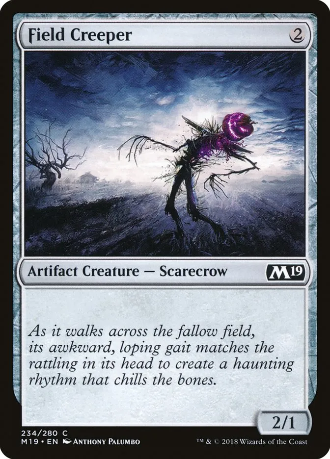 Field Creeper Front Face