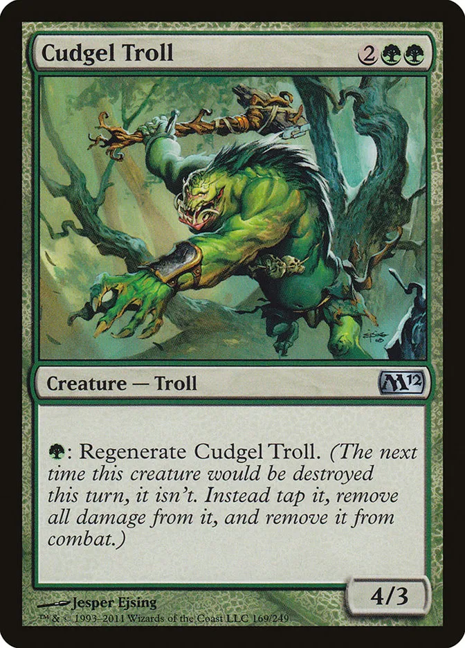 Cudgel Troll Front Face
