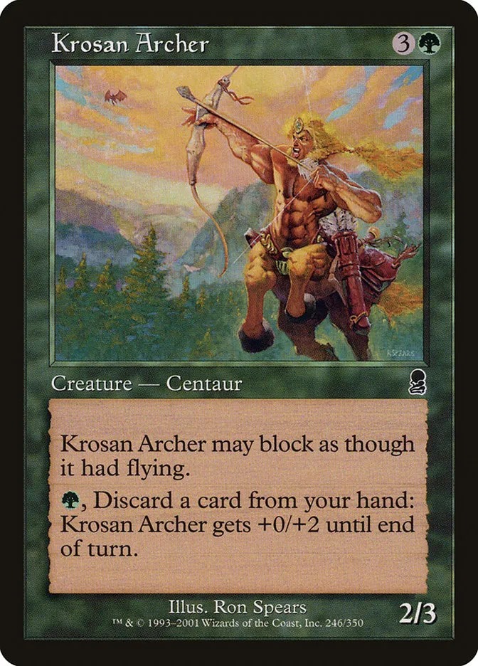 Krosan Archer Front Face