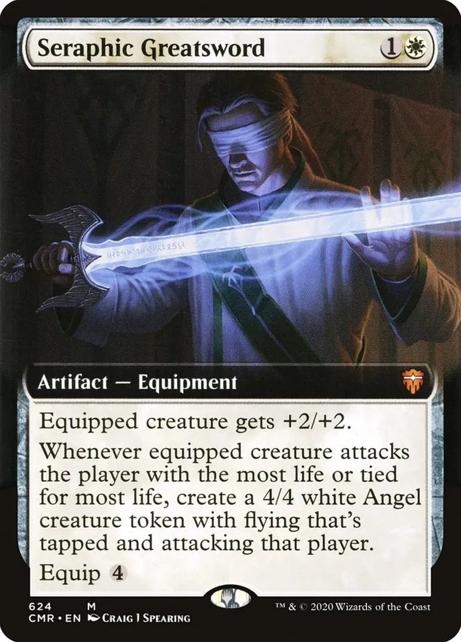 Seraphic Greatsword Front Face