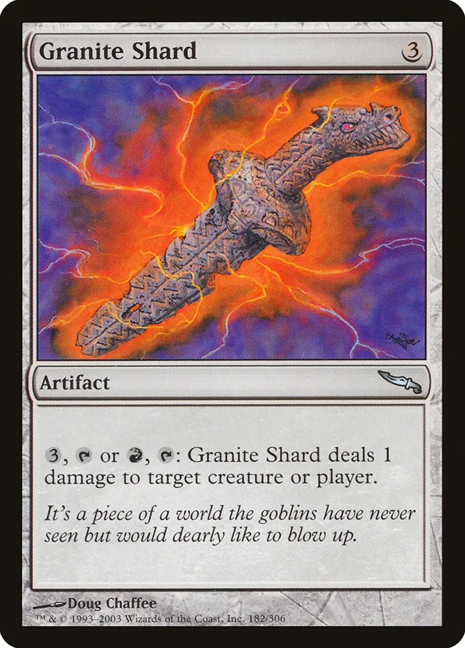 Granite Shard Front Face