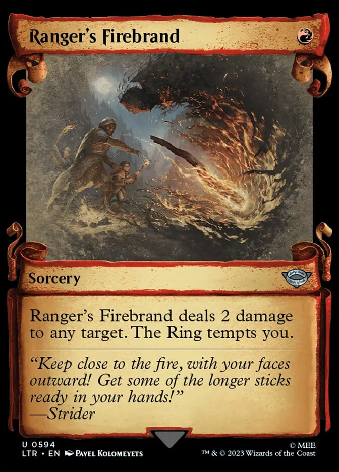 Ranger's Firebrand Front Face