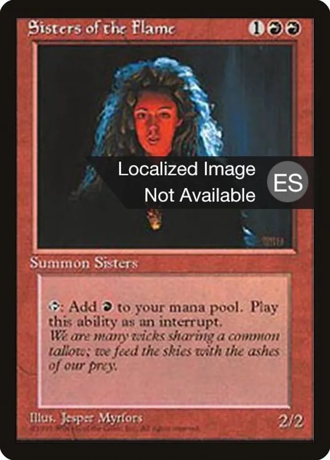 Sisters of the Flame Front Face