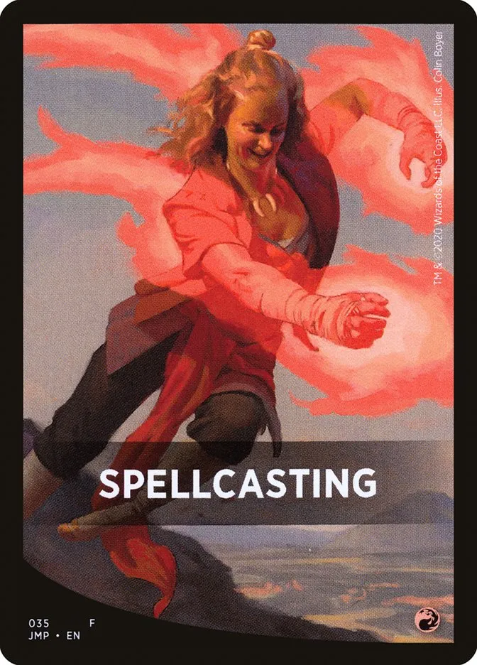 Spellcasting Front Face