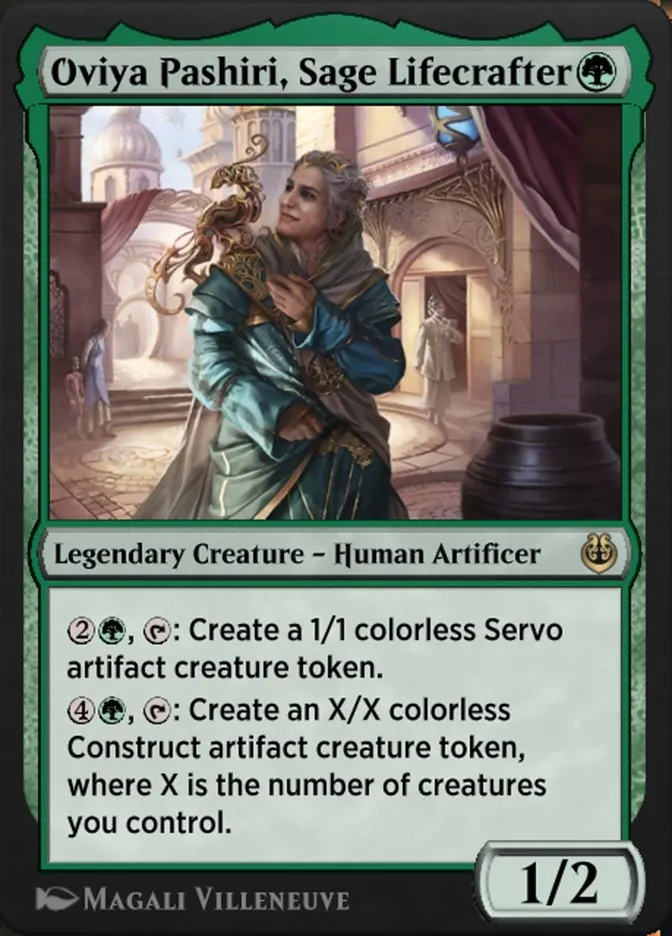 Oviya Pashiri, Sage Lifecrafter Front Face