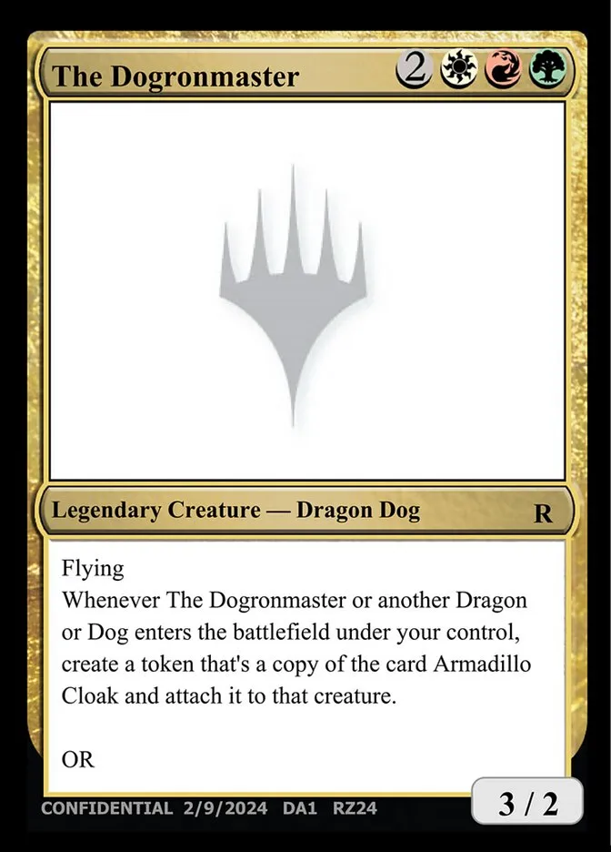 The Dogronmaster Front Face