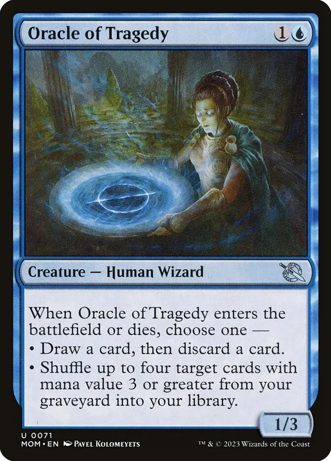 Oracle of Tragedy Front Face