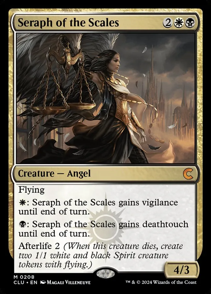 Seraph of the Scales Front Face