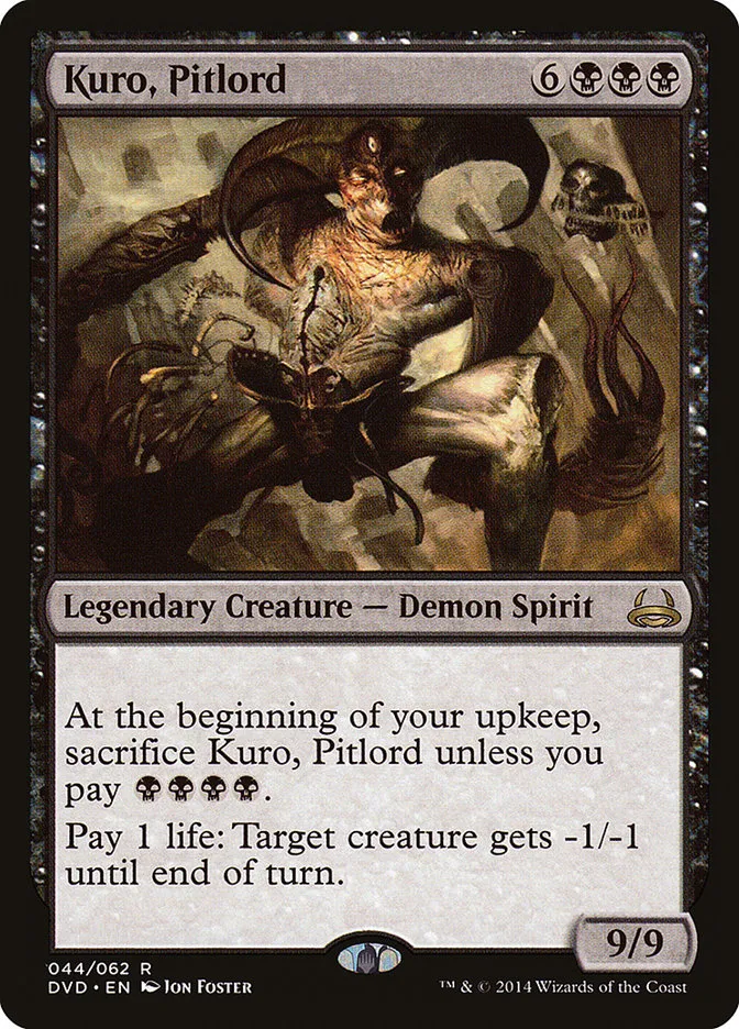 Kuro, Pitlord Front Face