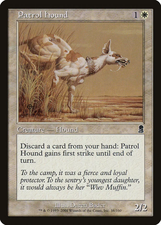 Patrol Hound Front Face