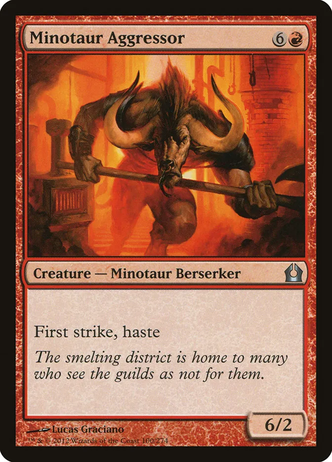 Minotaur Aggressor Front Face