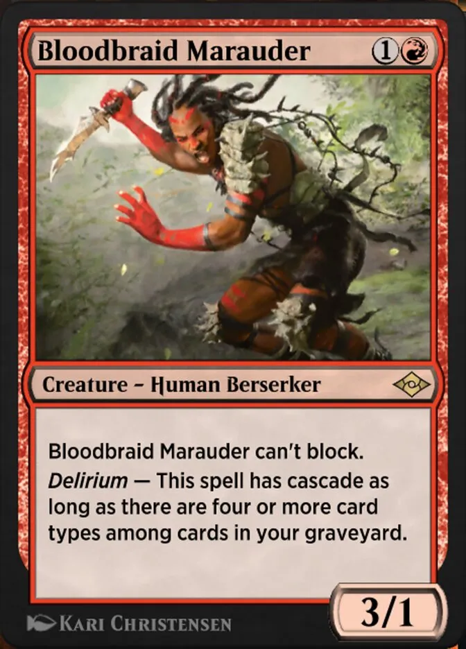 Bloodbraid Marauder Front Face