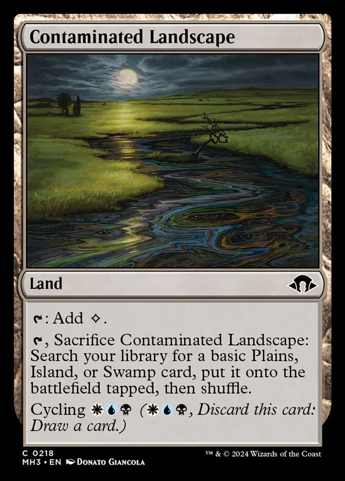 Contaminated Landscape Front Face