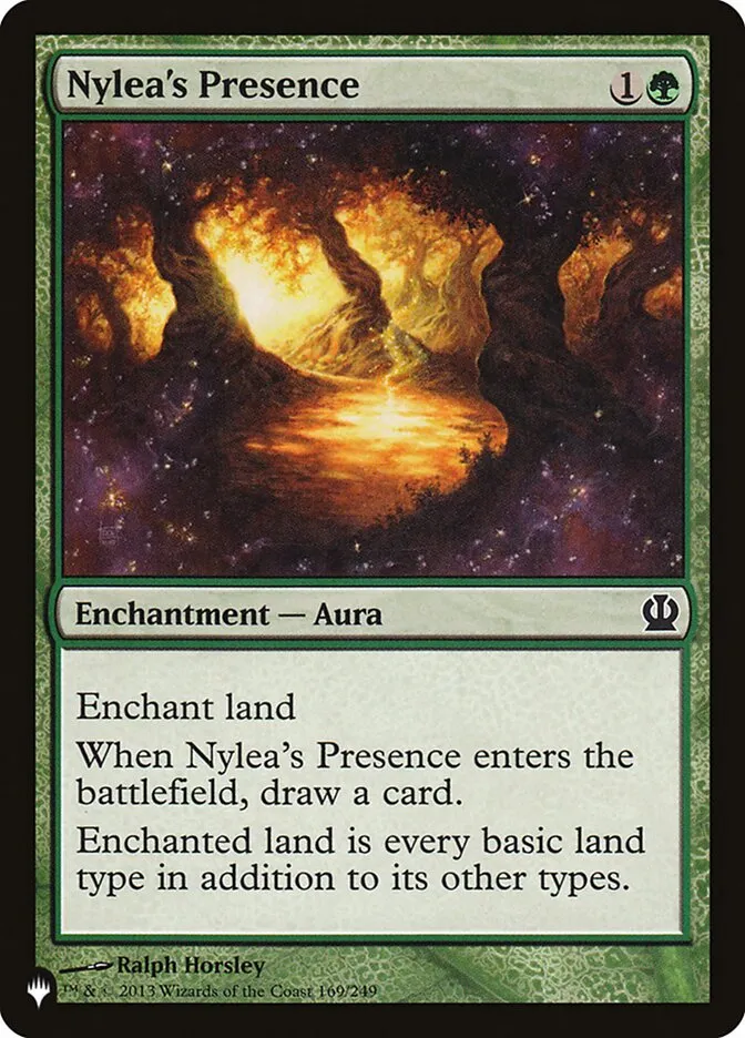 Nylea's Presence Front Face