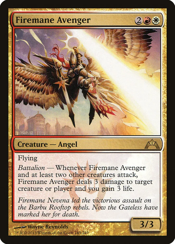 Firemane Avenger Front Face