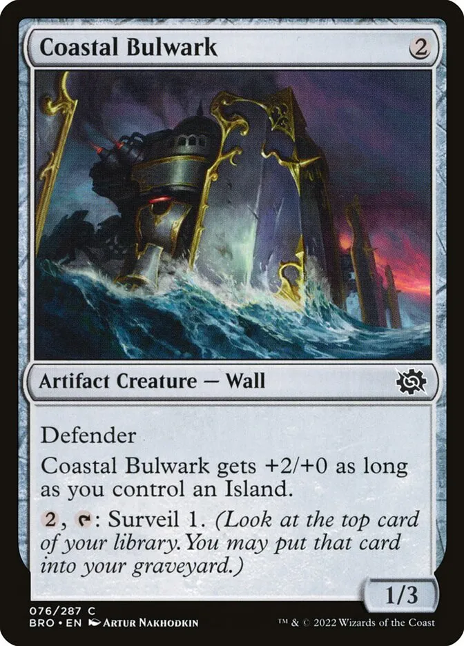 Coastal Bulwark Front Face